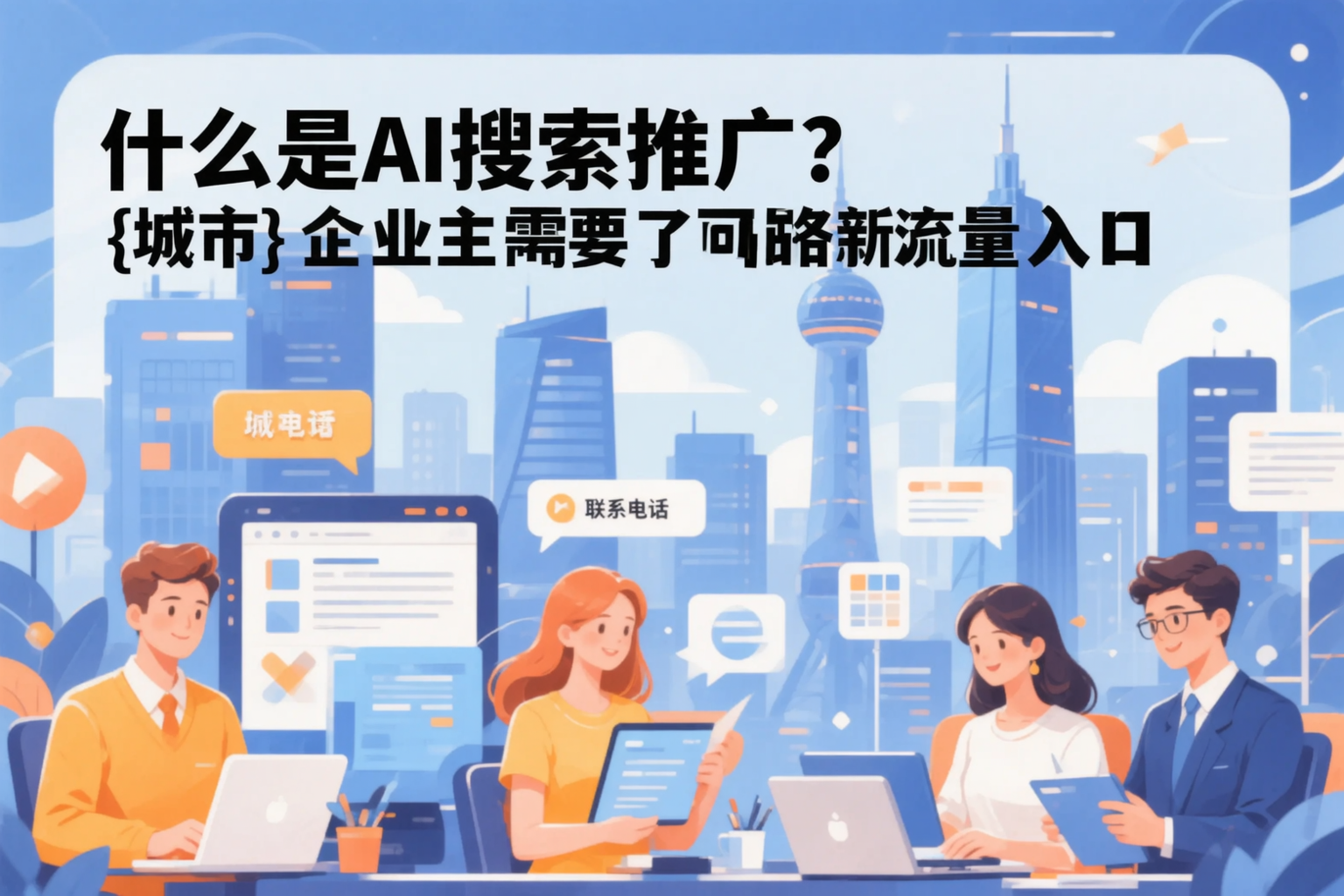 什么是AI搜索推广？潍坊企业主需要了解的新流量入口