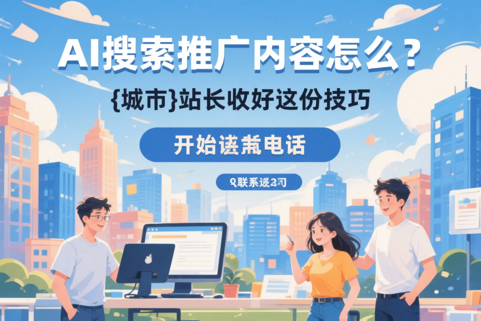 AI搜索推广内容怎么写？潍坊站长收好这份技巧