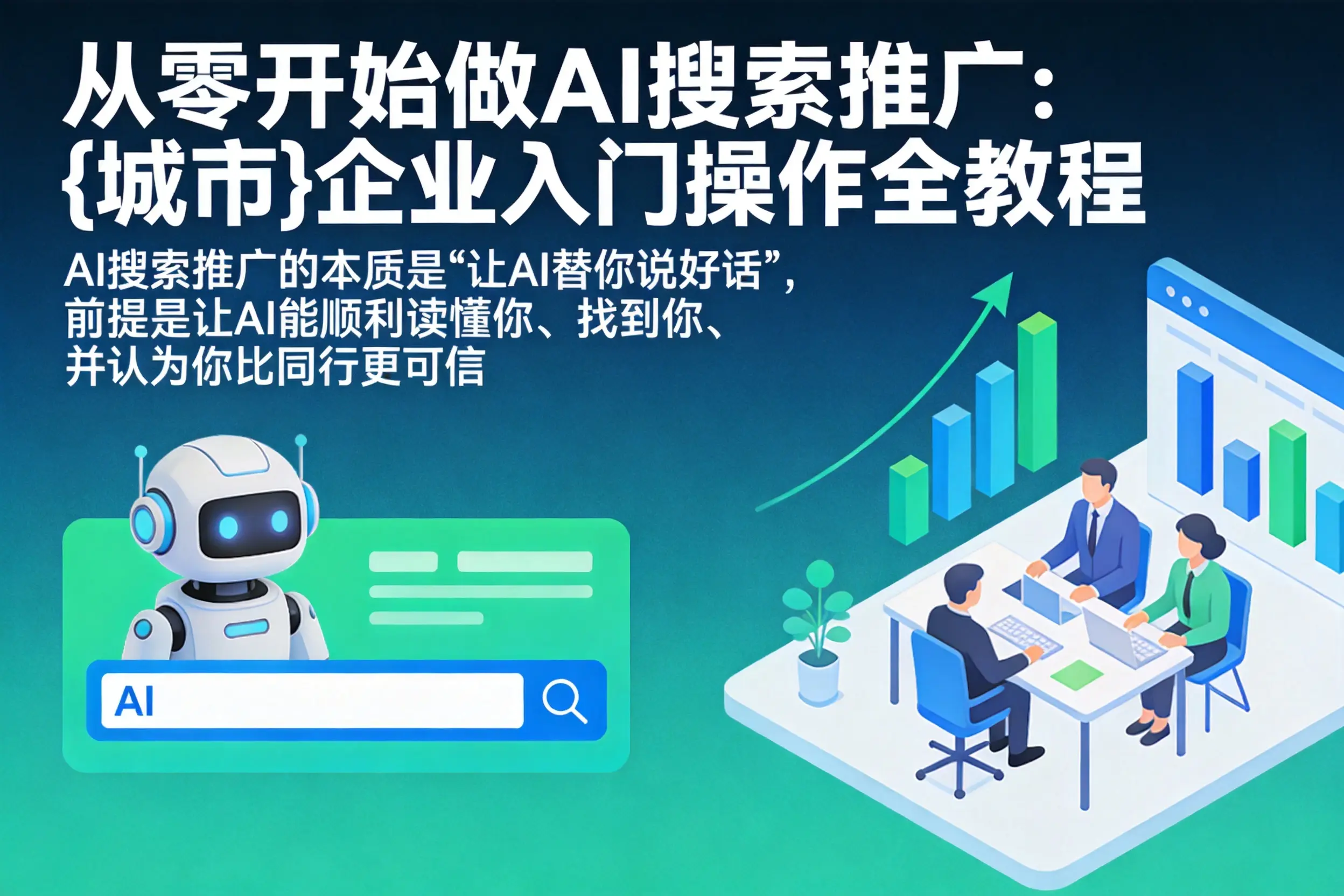 从零开始做AI搜索推广:潍坊企业入门操作全教程