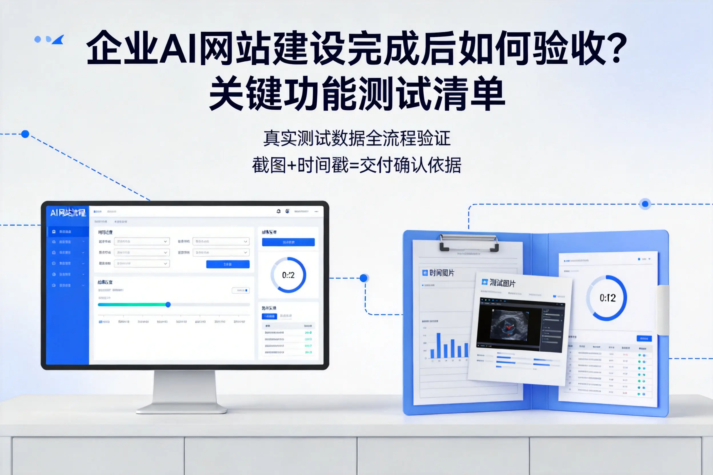 潍坊企业AI网站建设完成后如何验收?关键功能测试清单