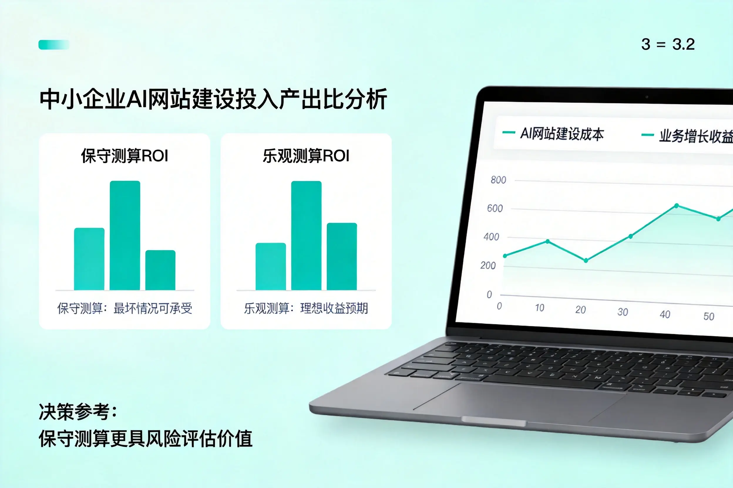 潍坊中小企业AI网站建设投入产出比怎么算?先看这份分析