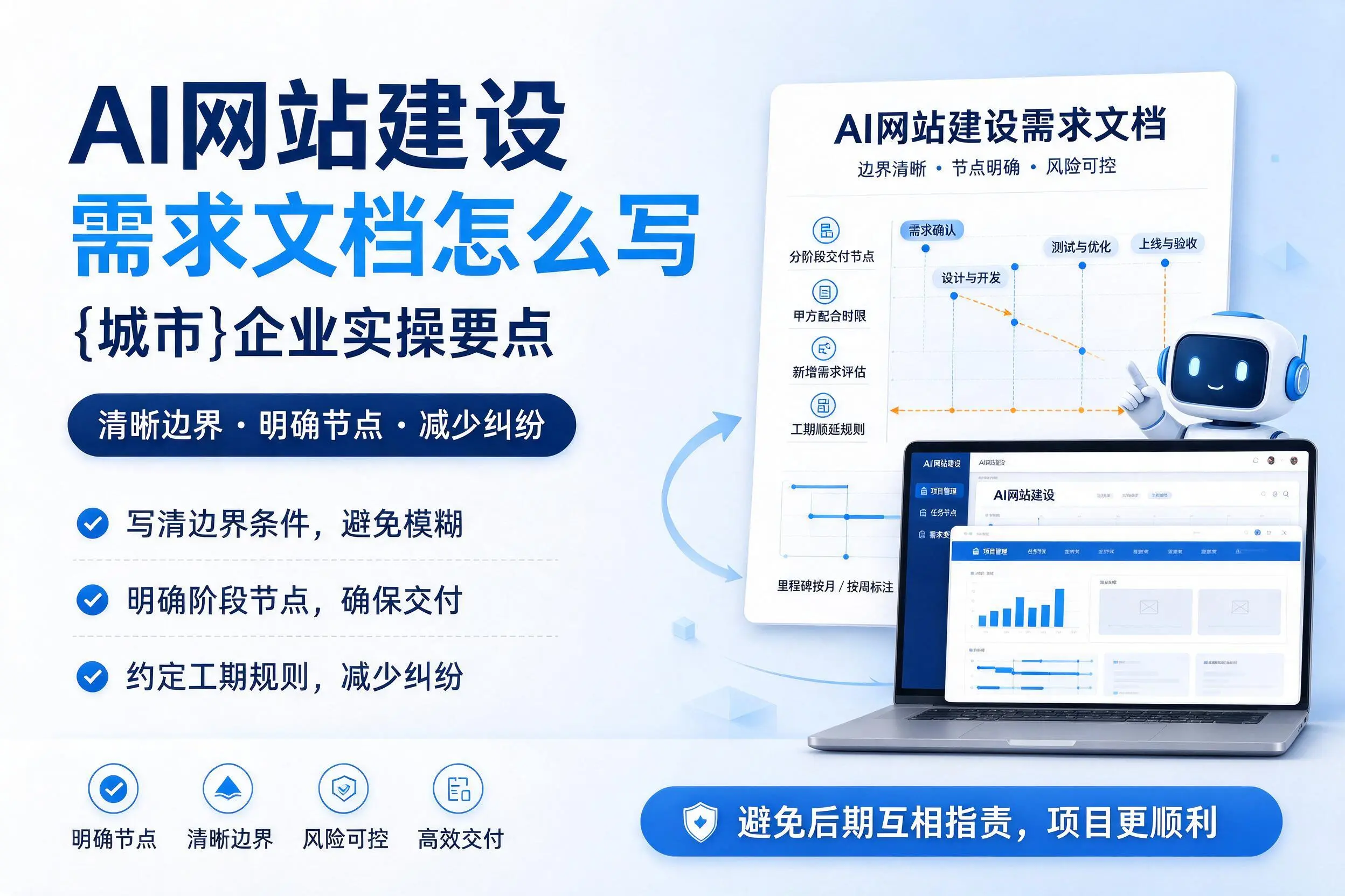 AI网站建设需求文档怎么写,潍坊企业实操要点